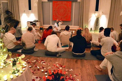 Consciousness of Fire - students in lecture